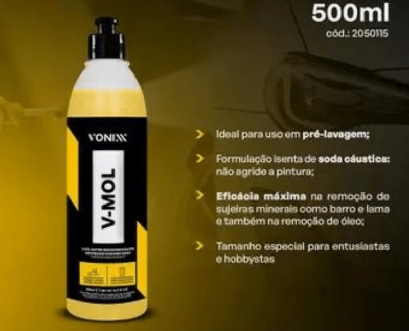 Acessório para veículo apresentado no estabelecimento